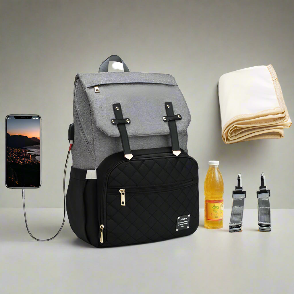 Multifunctional Backpack - Large Capacity, Perfect for Moms and Travel